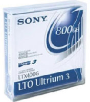 Sony 400GB LTO3-labelled  (LTX400GN-LABEL)